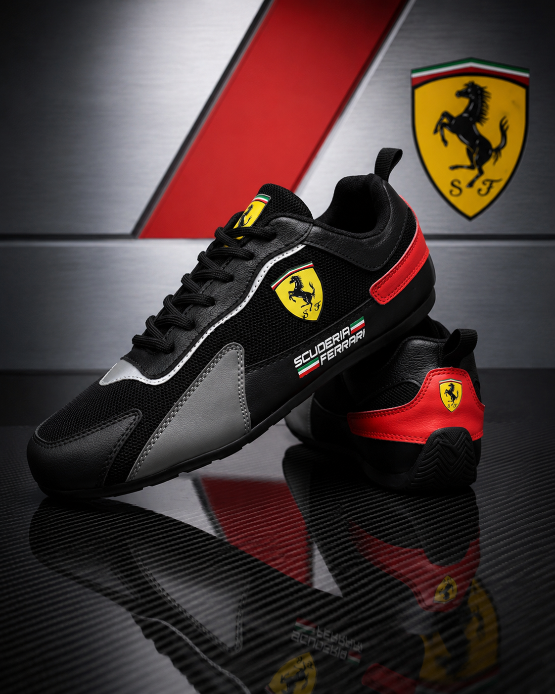 🔥 Edición Limitada – TENIS DESPORTIVO FERRARI – Material Premium
