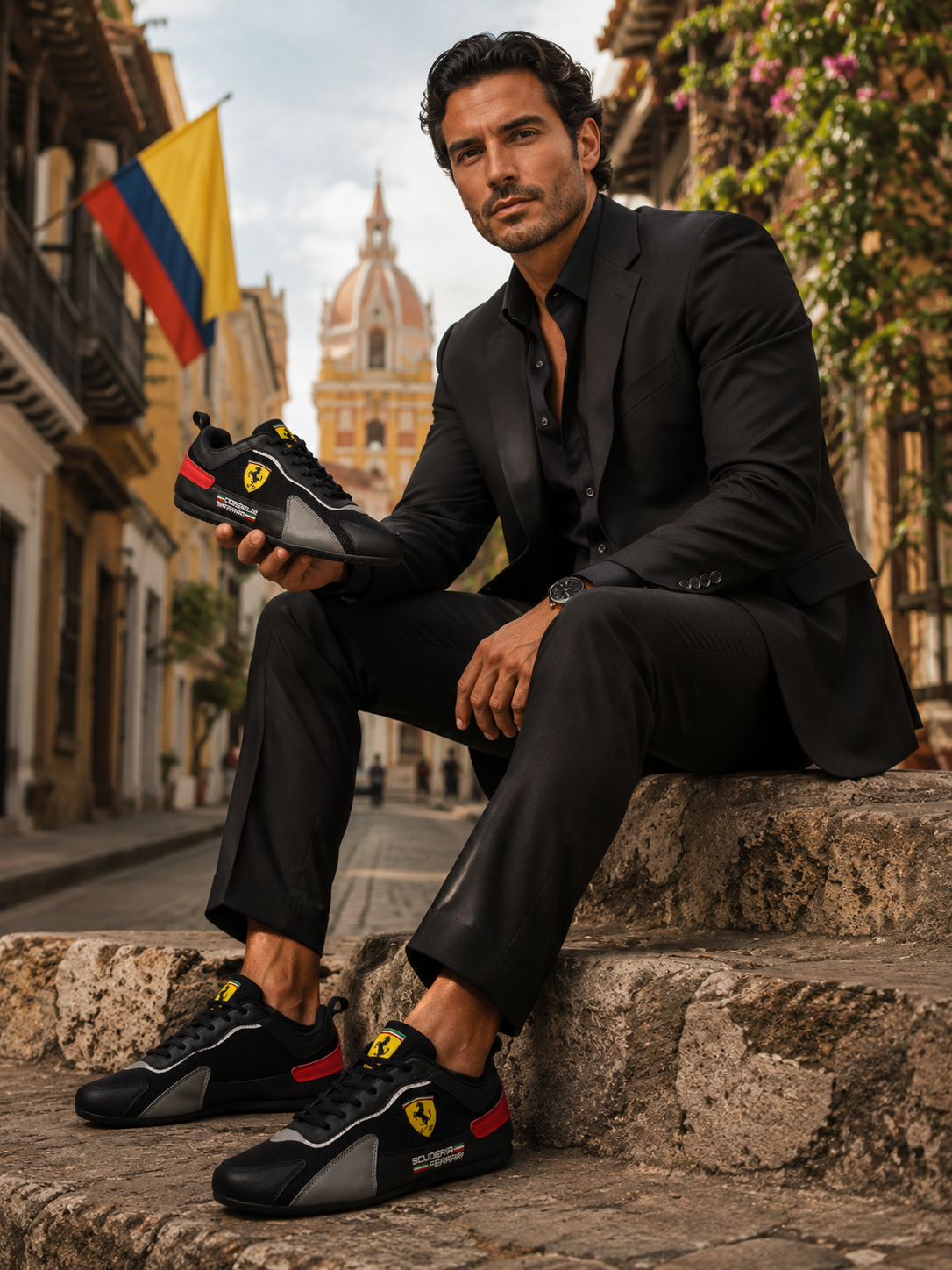 🔥 Edición Limitada – TENIS DESPORTIVO FERRARI – Material Premium