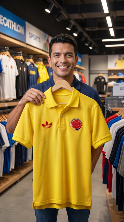 🔥 Edición Limitada COPA – POLO ADIDAS SELECCIÓN – Material Premium