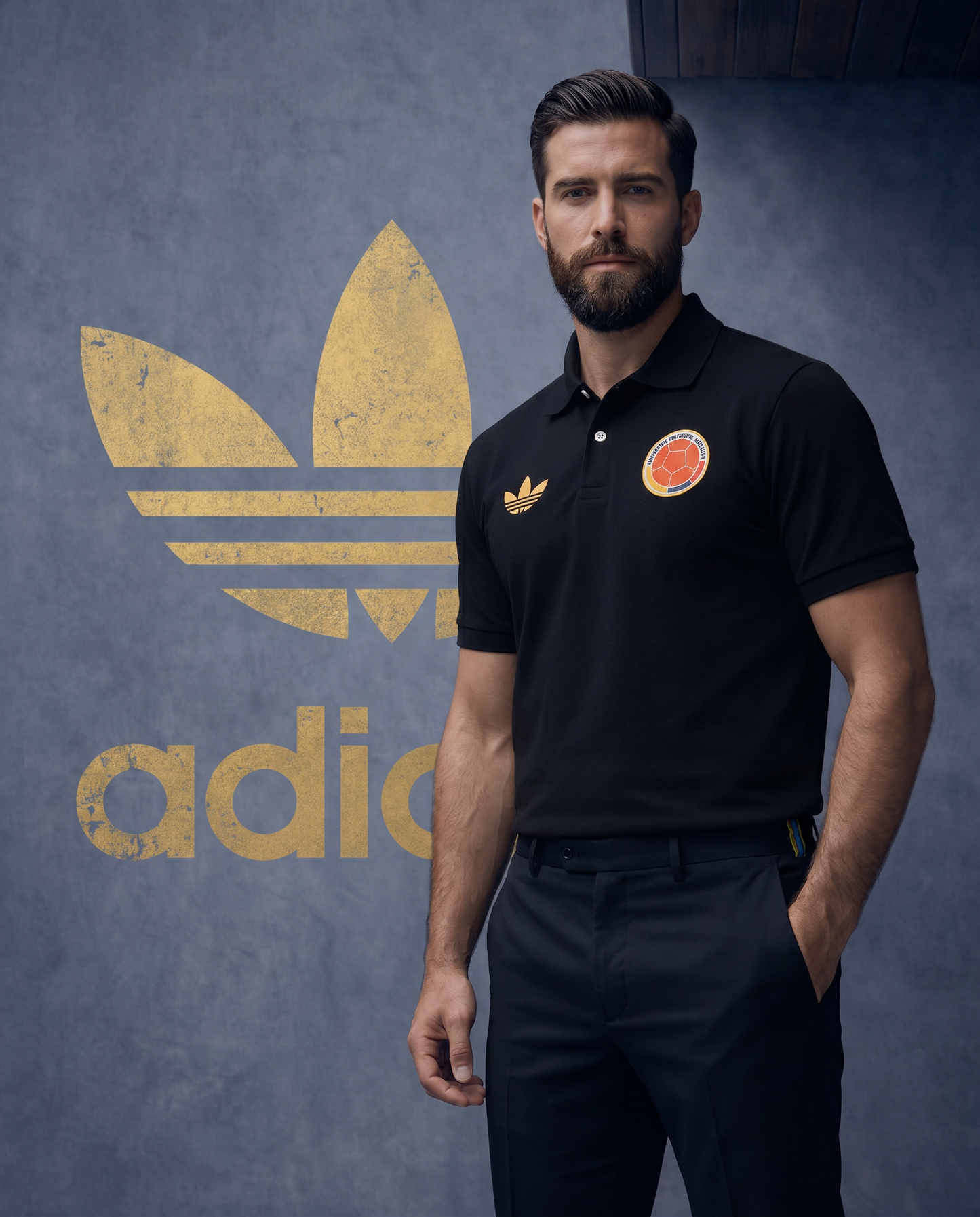 🔥 Edición Limitada COPA – POLO ADIDAS SELECCIÓN – Material Premium
