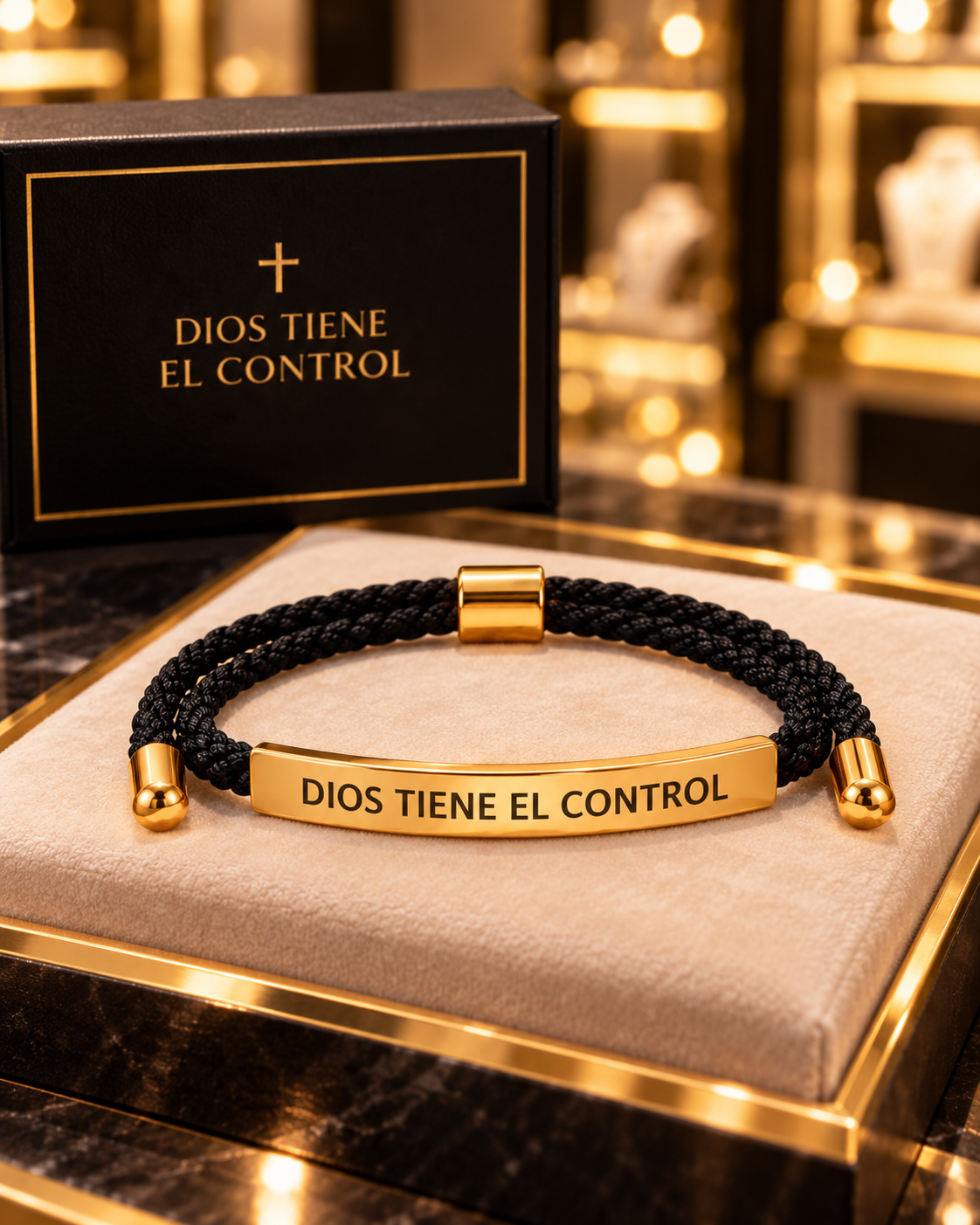 ✨ Pulsera DIOS CONTROL 18K™ | PRE BLACK FRIDAY – 60% OFF