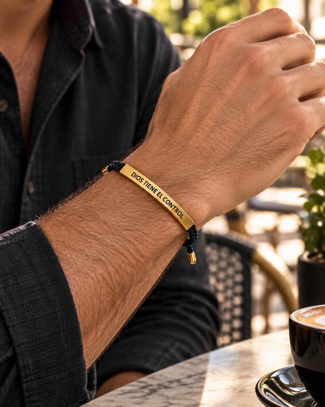 ✨ Pulsera DIOS CONTROL 18K™ | PRE BLACK FRIDAY – 60% OFF