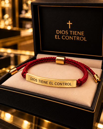 ✨ Pulsera DIOS CONTROL 18K™ | PRE BLACK FRIDAY – 60% OFF