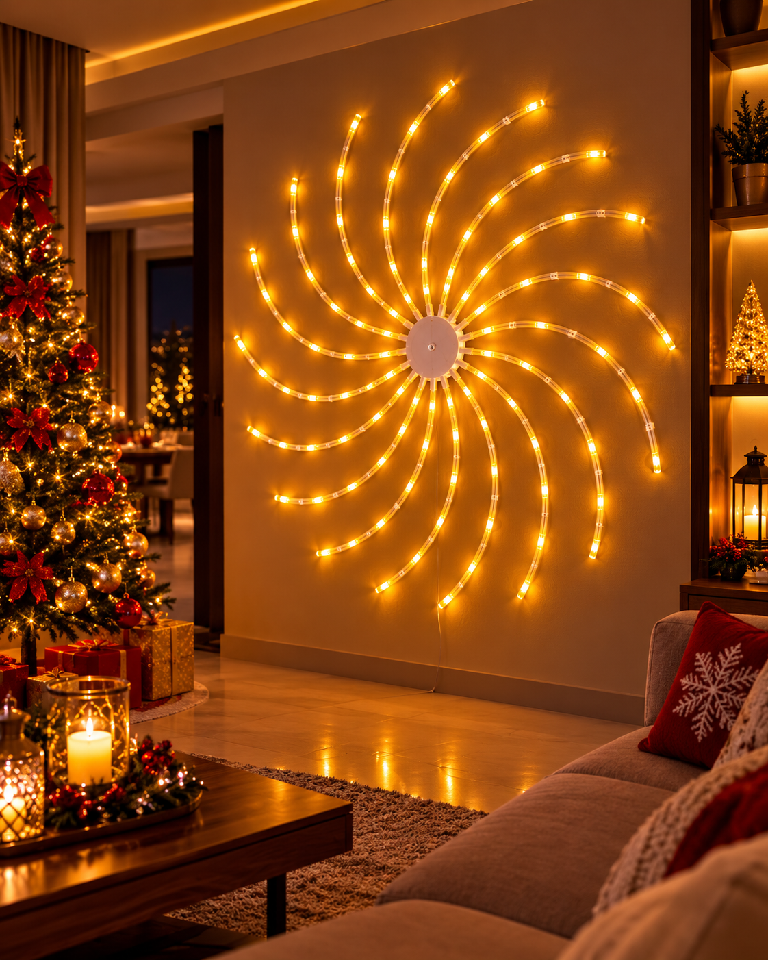 ✨ PRE BLACK FRIDAY LumiNavidad™ | Espiral LED Decorativa para Interior y Exterior 🎅 60% OFF