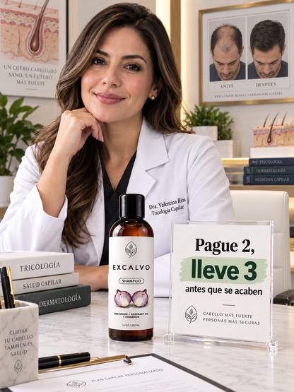 👑 EXCALVO – El Rey del Cuidado Capilar | Compra 1 y Lleva 2